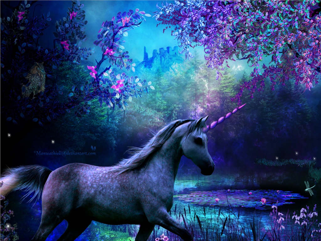 1024x768 Unicorns Browser Themes amp Desktop Image