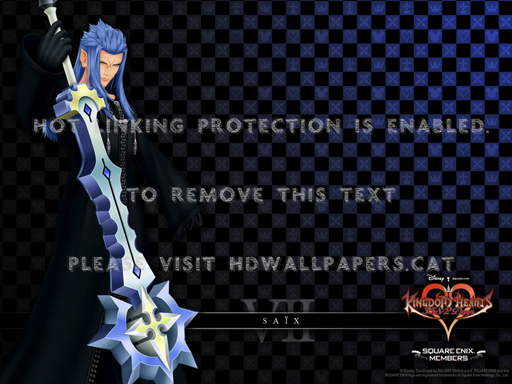 Kingdom Hearts Saix HD Wallpaper