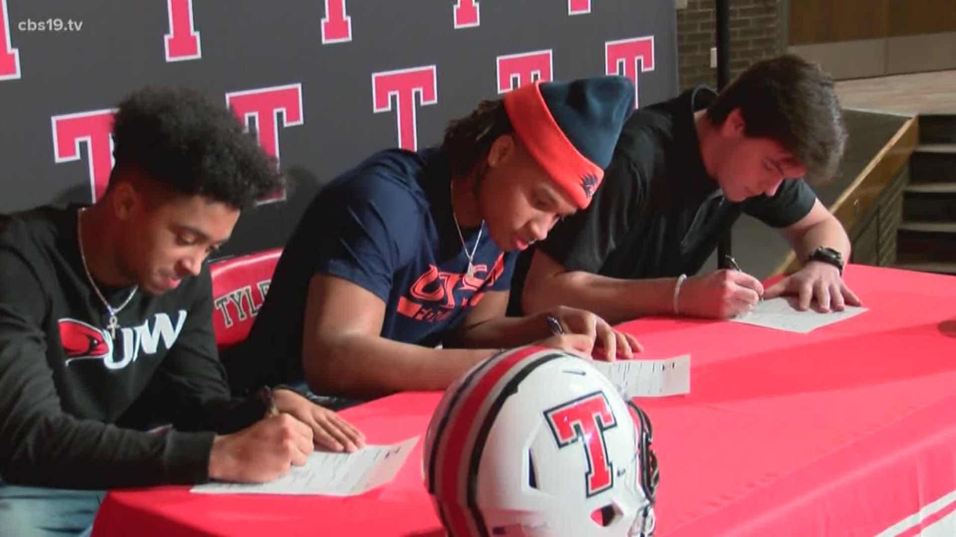 Early National Signing Day East Texas Student Athletes Sign