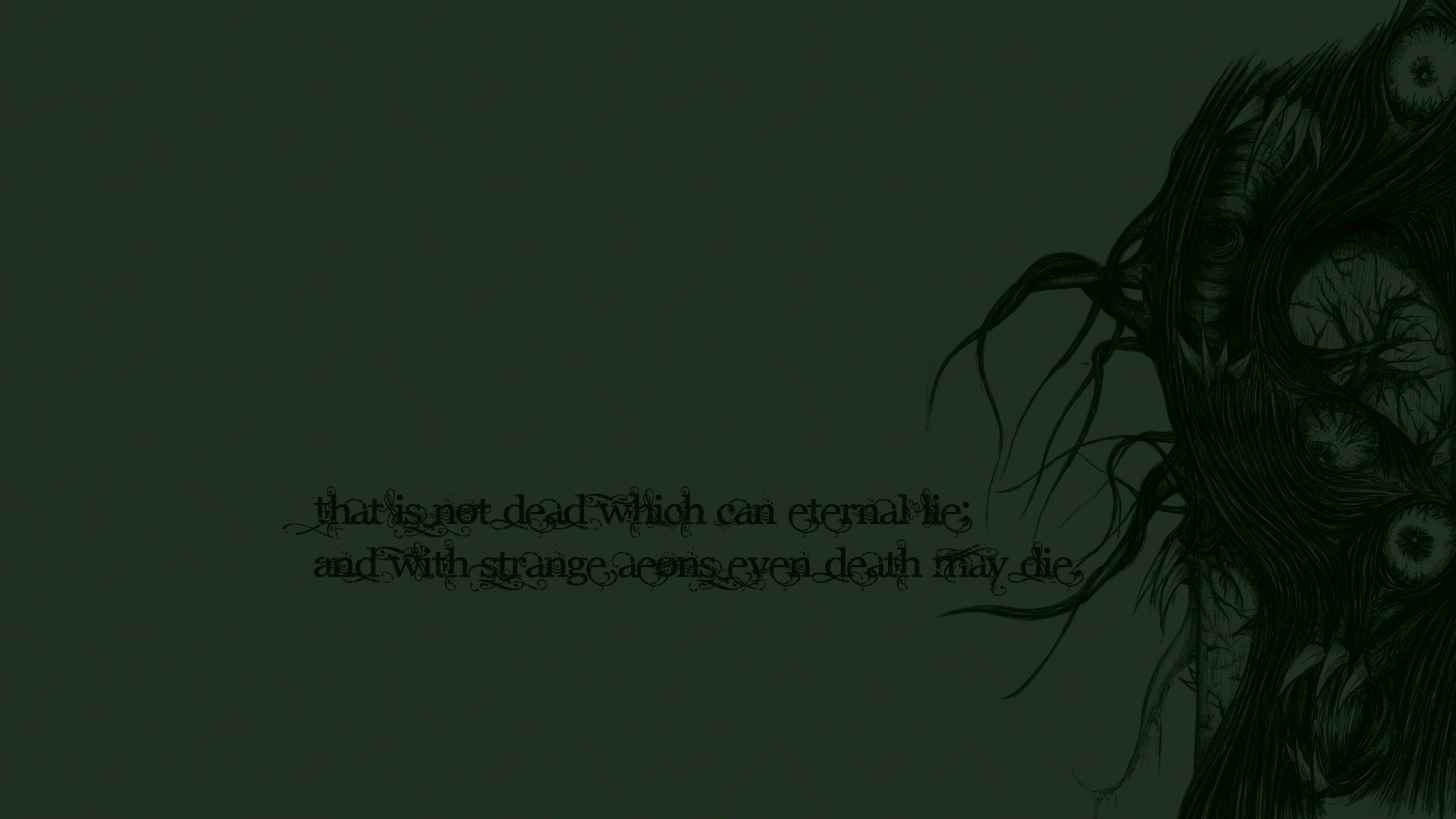 Cthulhu Hp Lovecraft HD Wallpaper