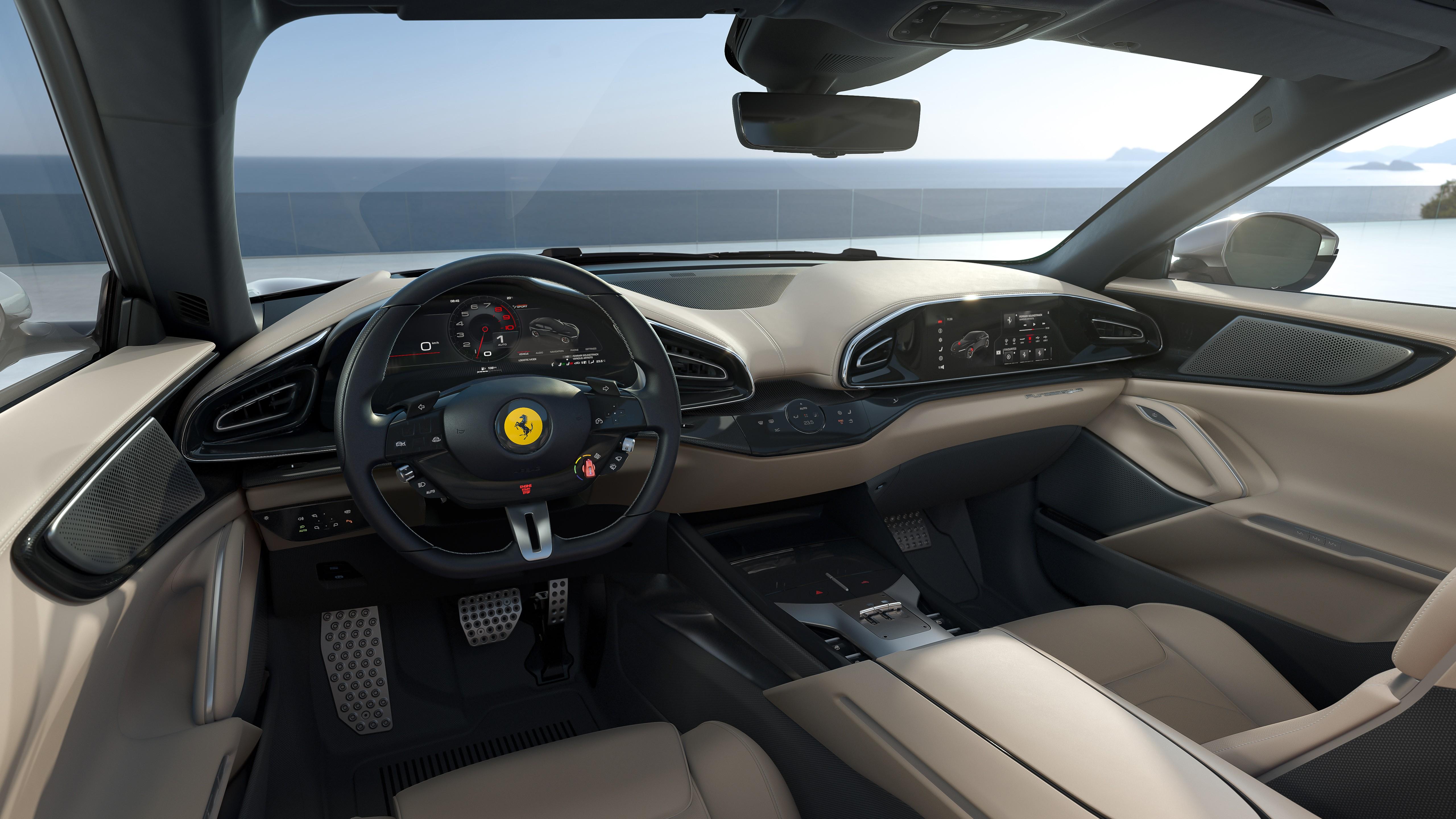 Ferrari Purosangue 2022 Interior 5K Wallpaper   HD Car Wallpapers