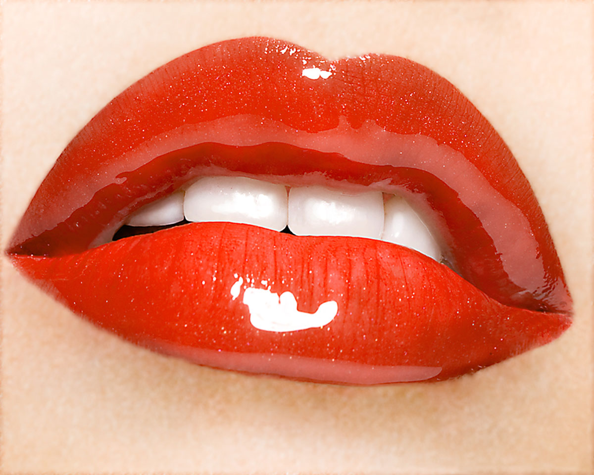 Lips Lipstick Wallpaper Red