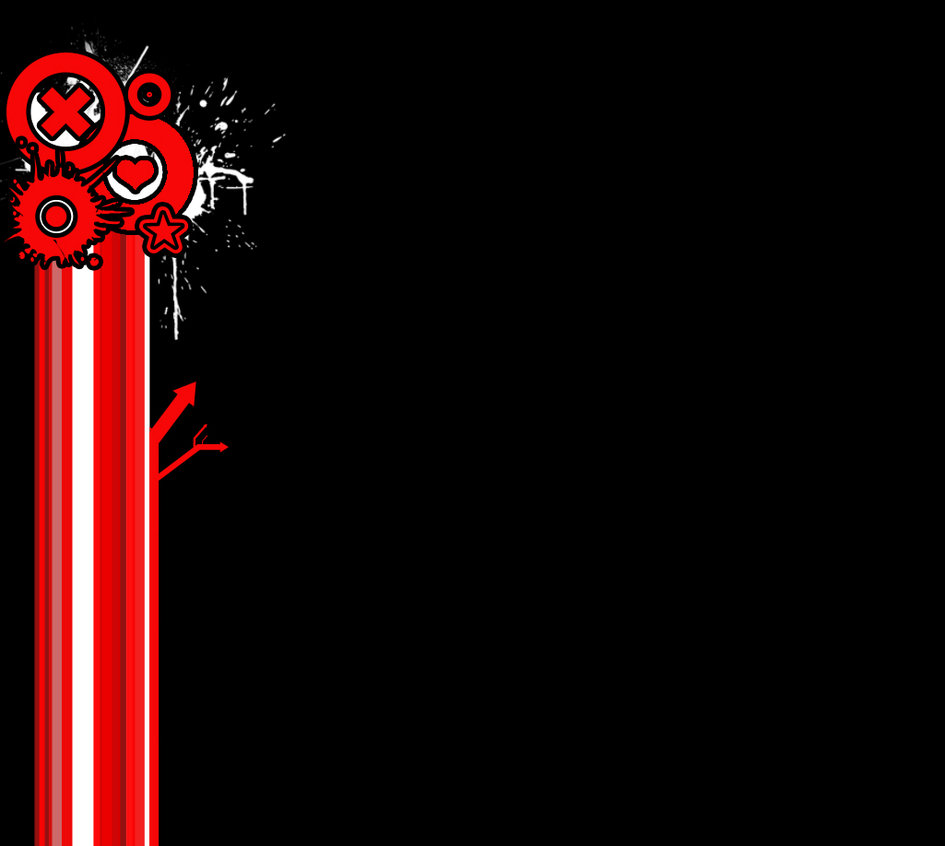 RedBlack myspace background by Rose Coloured Bullet on