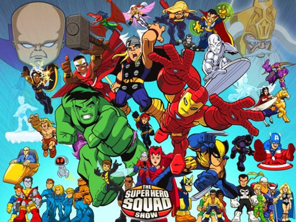 Superheroes Revelados The Super Hero Squad Show