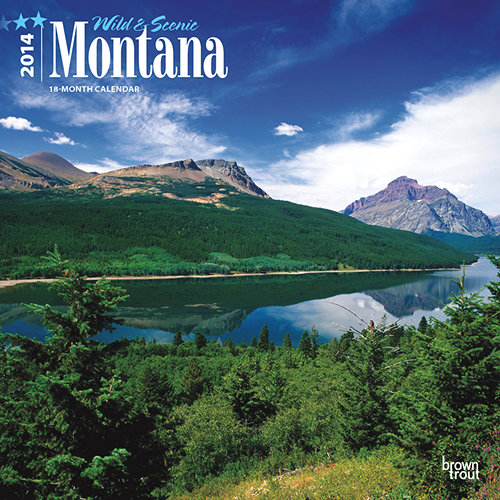 Wild Scenic Montana Wall Calendar