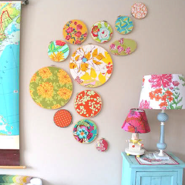 Inspiring Ways to Use Fabric On your Walls   Terrys Fabricss