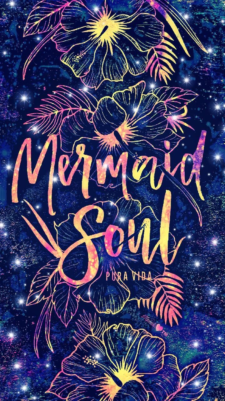 Mermaid Soul Galaxy Wallpaper Mermaid wallpapers Mermaid quotes 720x1280