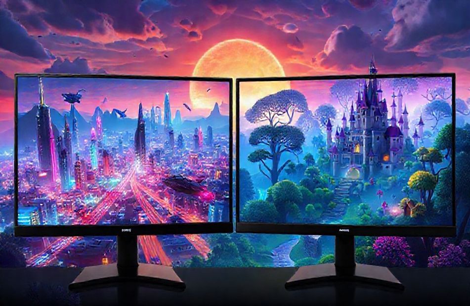 Video Game Dual Monitor Wallpaper