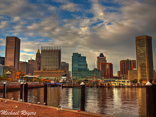 Baltimore City Skyline Wallpaper Pictures