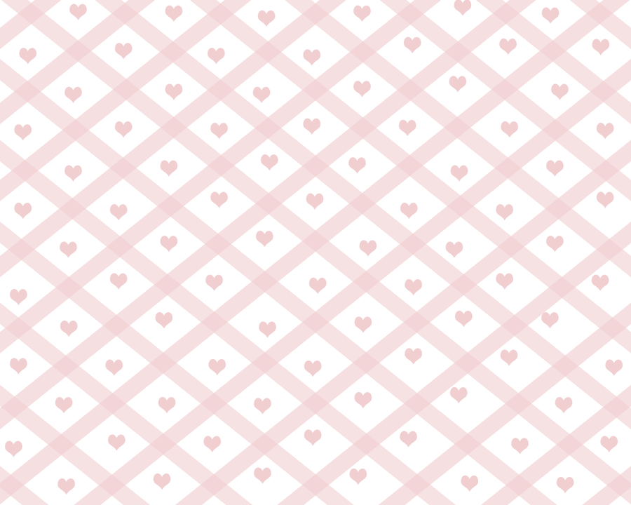 Pink Hearts Background By Scribblin