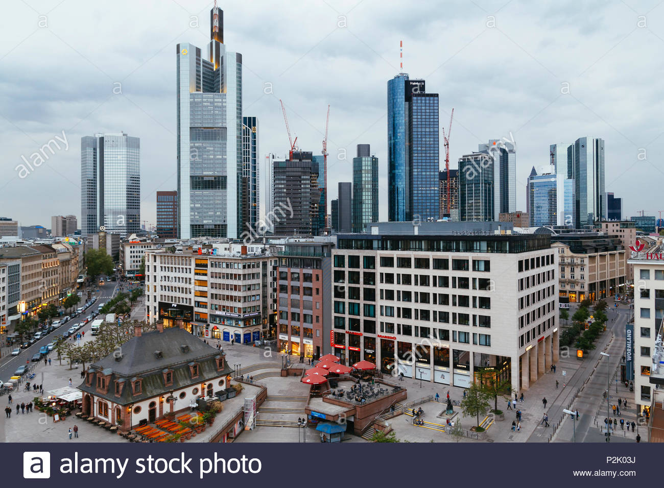 🔥 Free download City view of central Frankfurt with modern skyscrapers ...