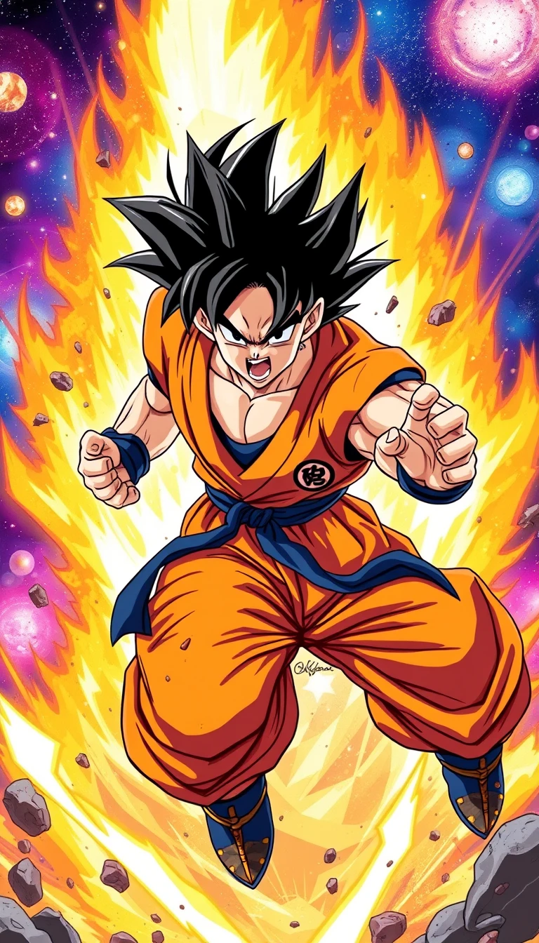 🔥 Free Download Goku Art Wallpaper by @victoriam35 | WallpaperSafari