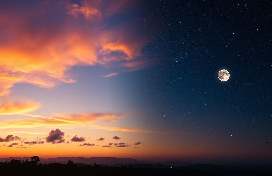 Day And Night Wallpaper