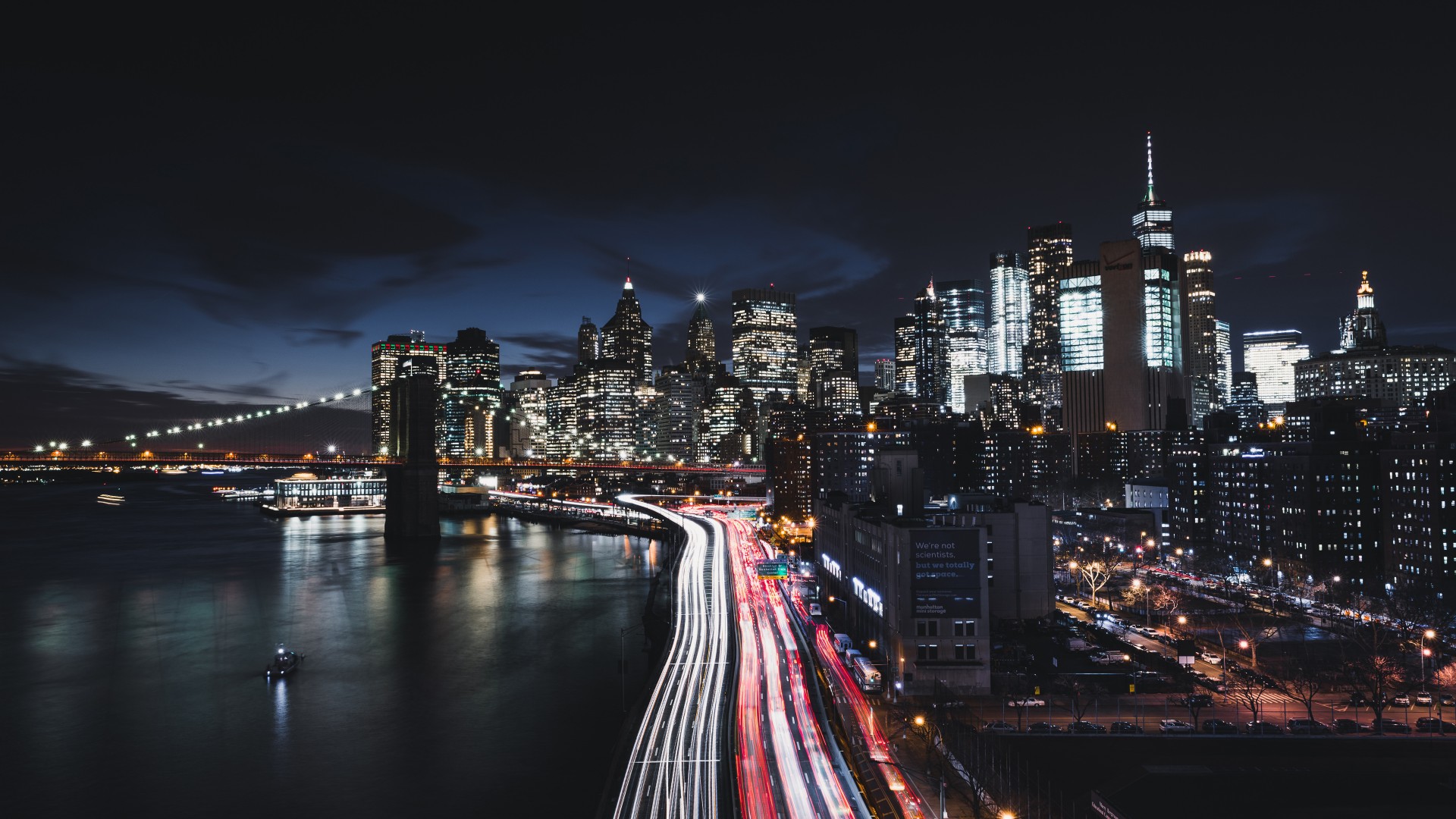 [29+] New York City At Night Wallpaper - WallpaperSafari