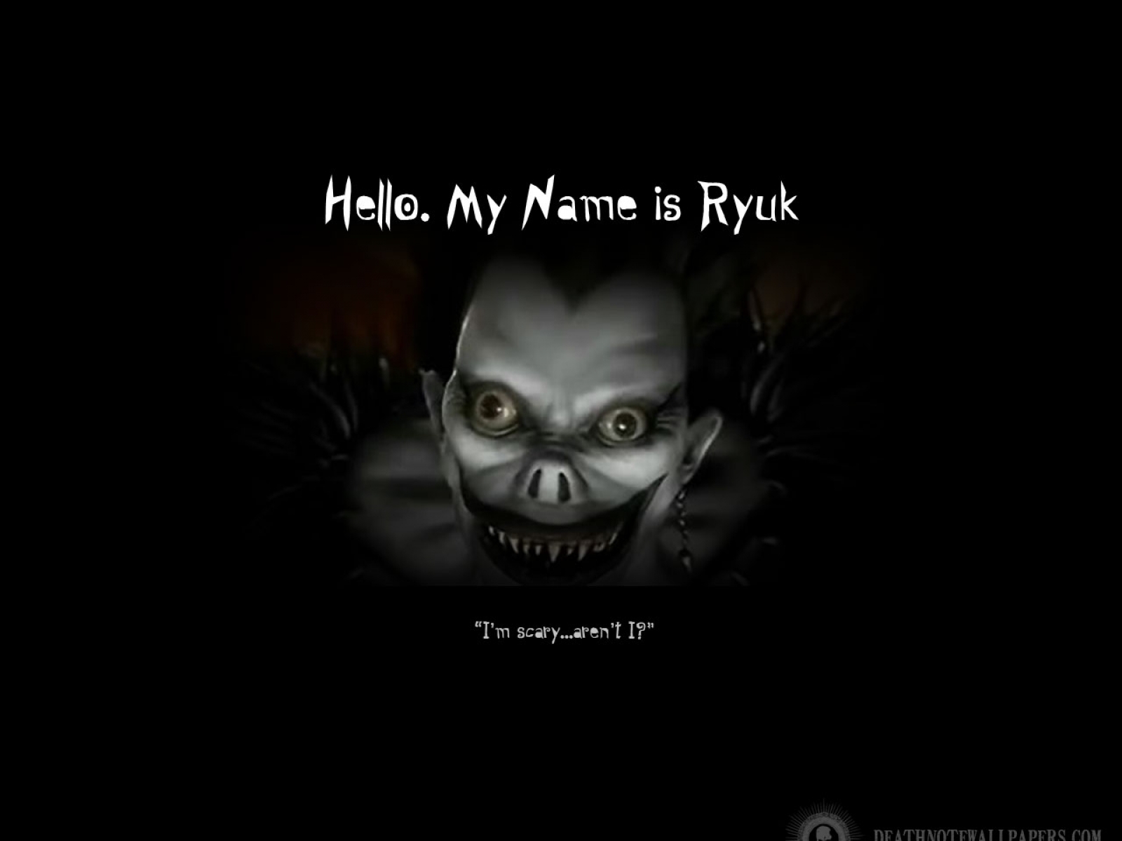 Horror Scary Clown Ryuk Wallpaper