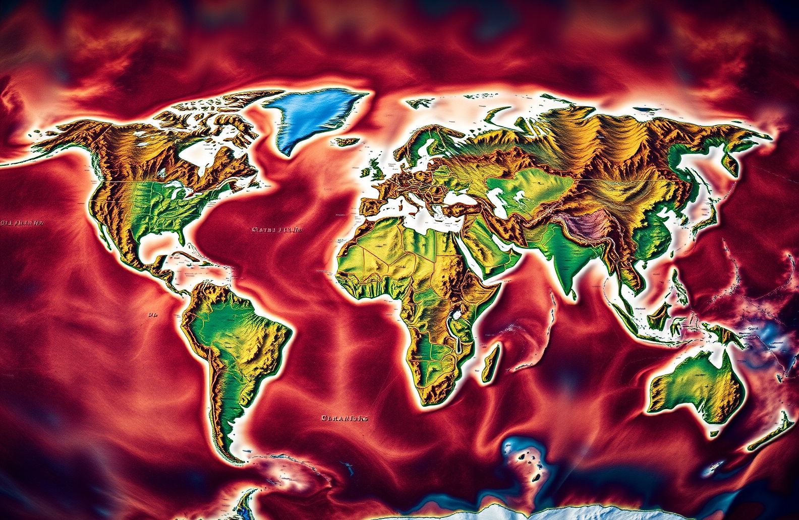 World Map Wallpaper High Resolution