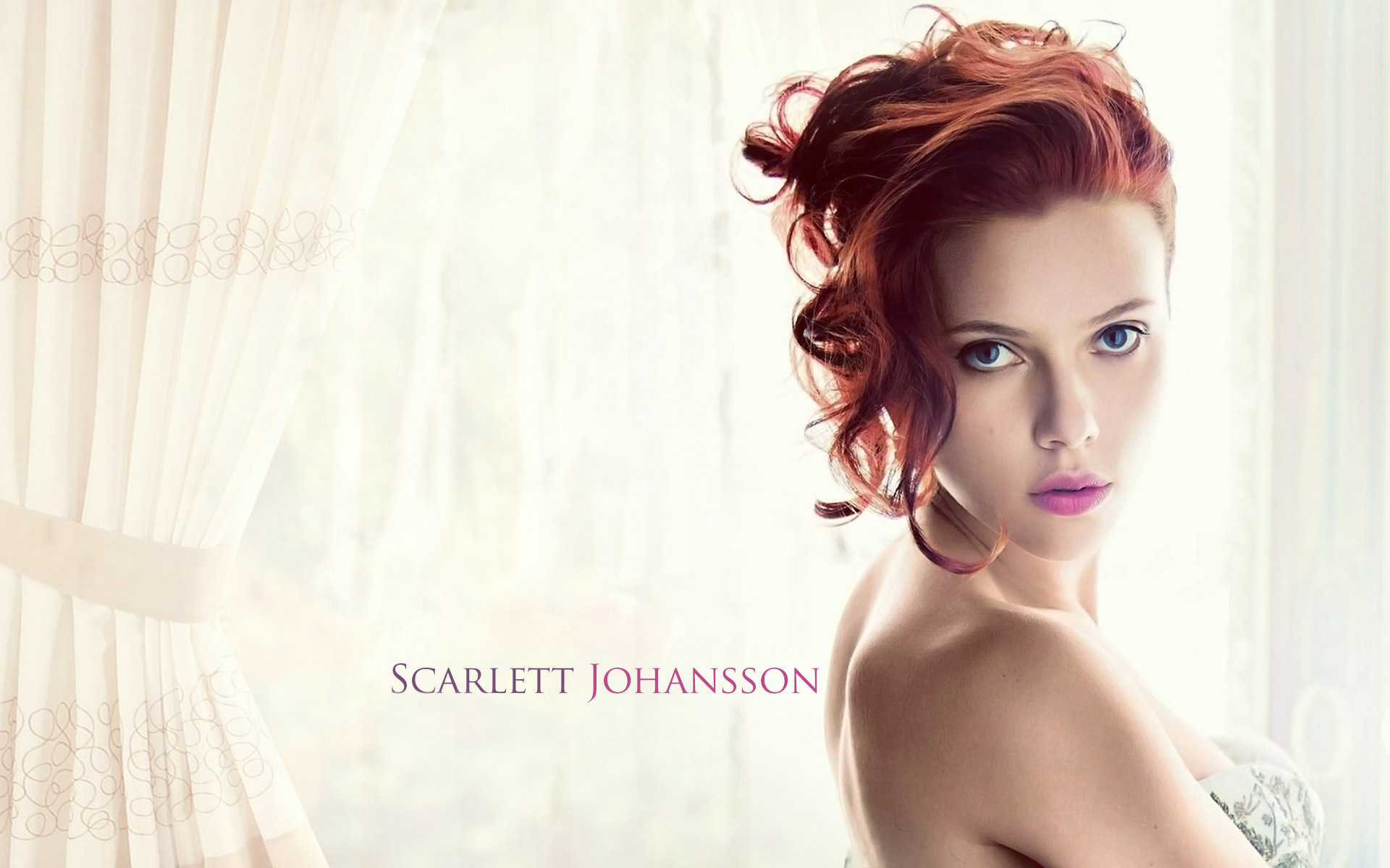 Scarlett Johansson 1 Wallpapers  hdqwallscom  Scarlett johansson  Scarlett johanson Johansson