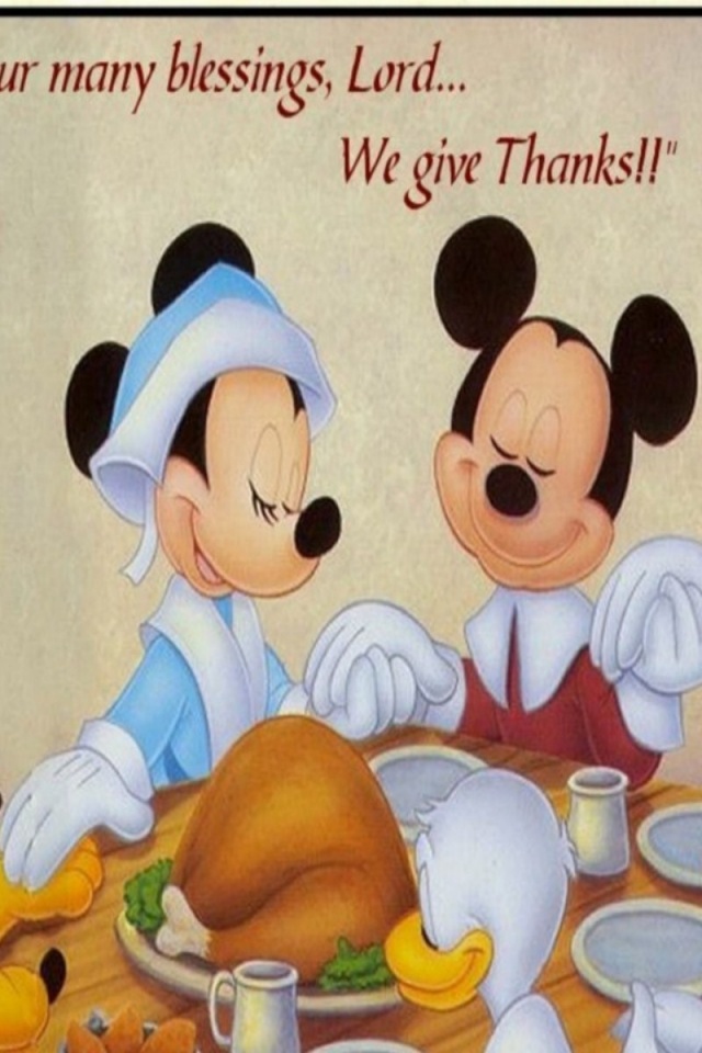 HD Disney Thanksgiving iPhone Wallpaper And Background