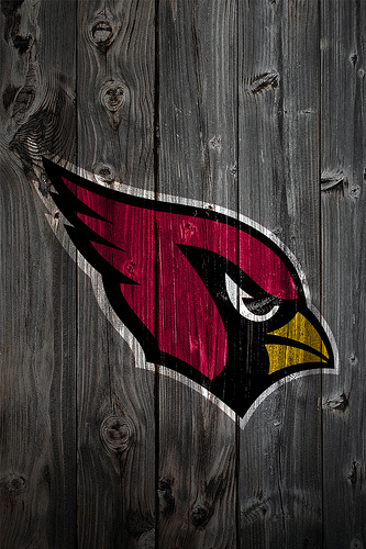 Arizona Cardinals Wallpaper Wood iPhone
