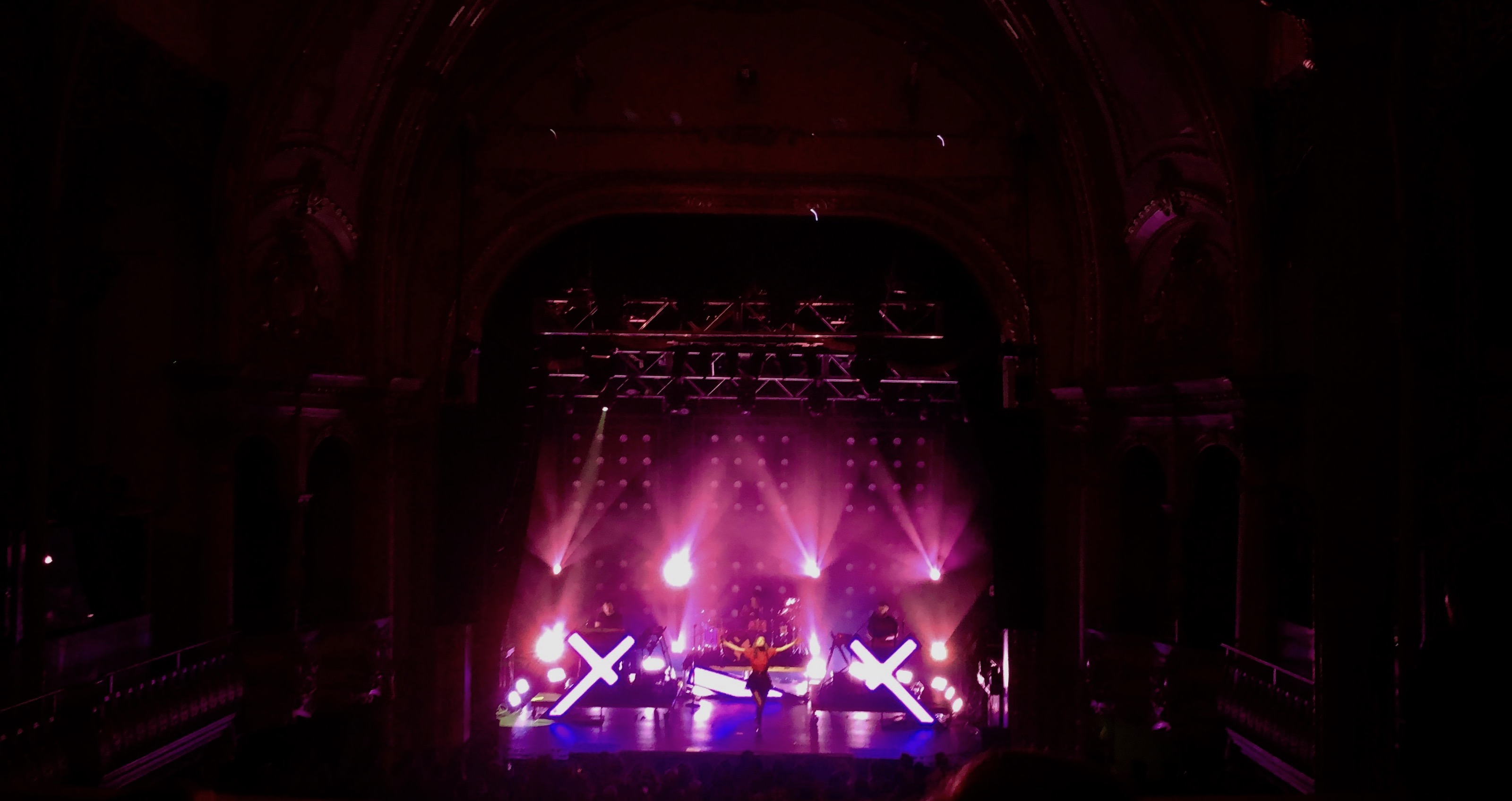 Chvrches Bring The O2 Academy To Life During Tour Performance