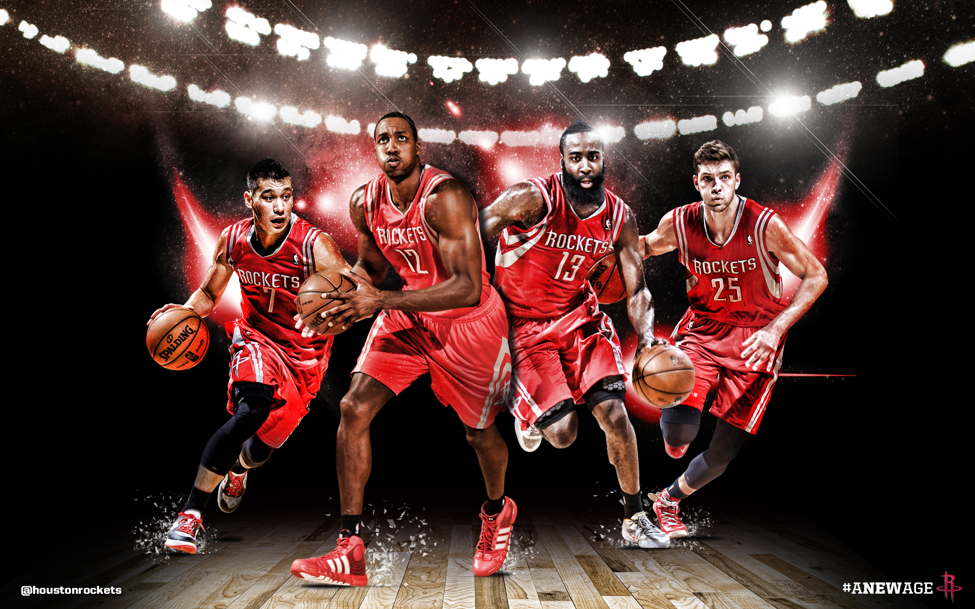 Houston Rockets Nba Basketball HD Theme Sports Fan Tab