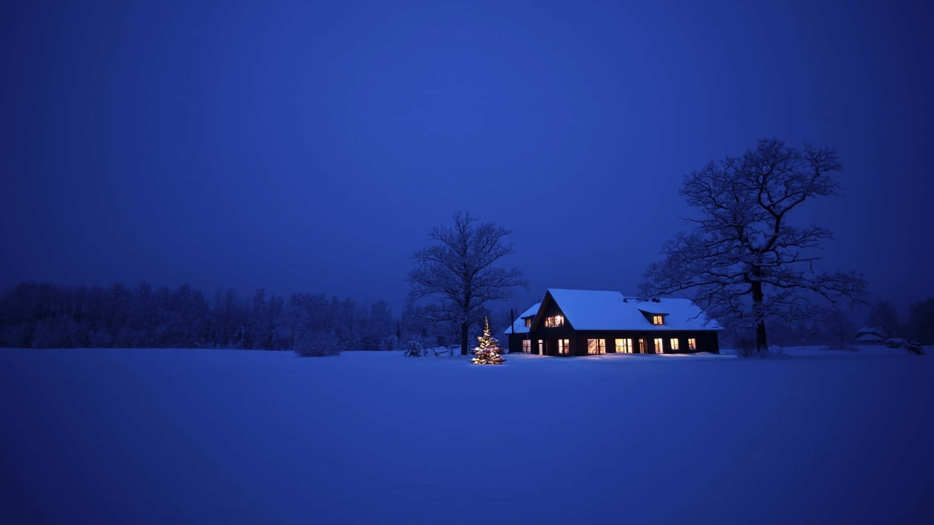 Winter Scenery Desktop Wallpaper