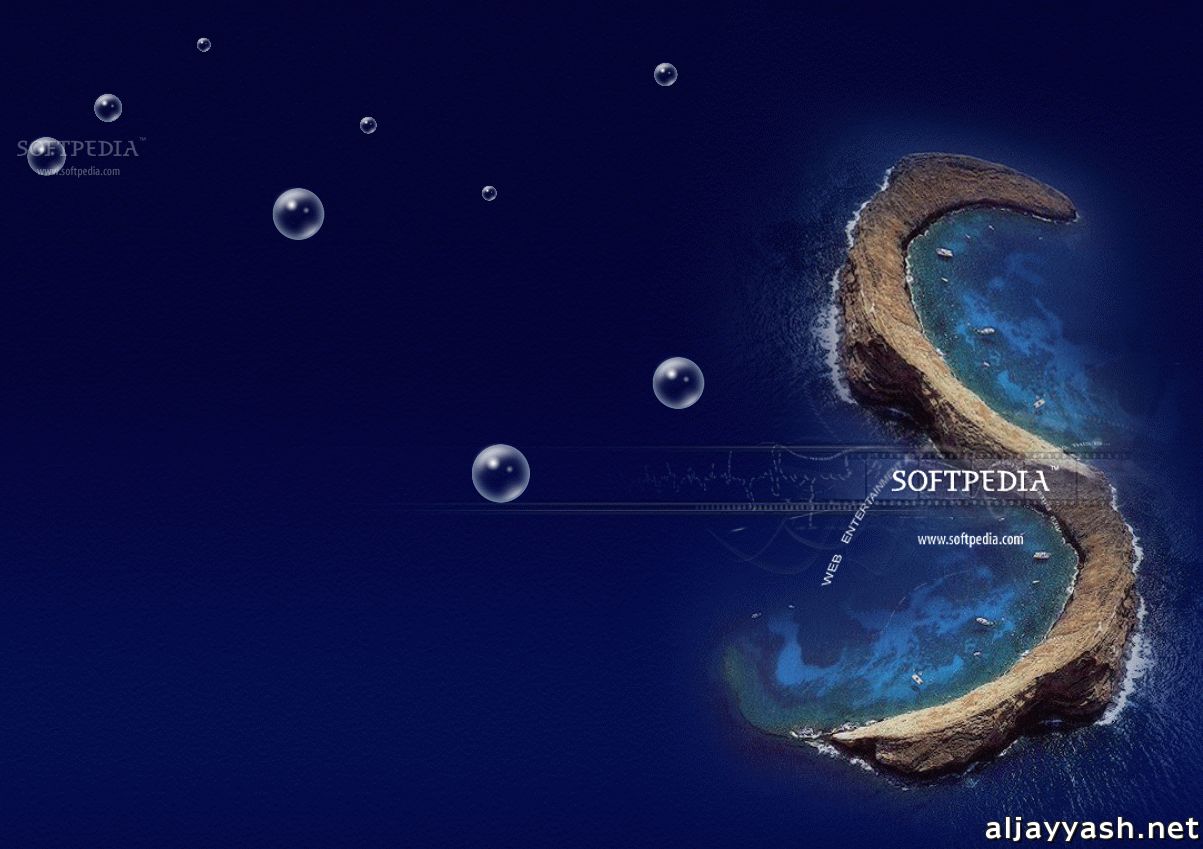 Animated Bubble Desktop Wallpaper