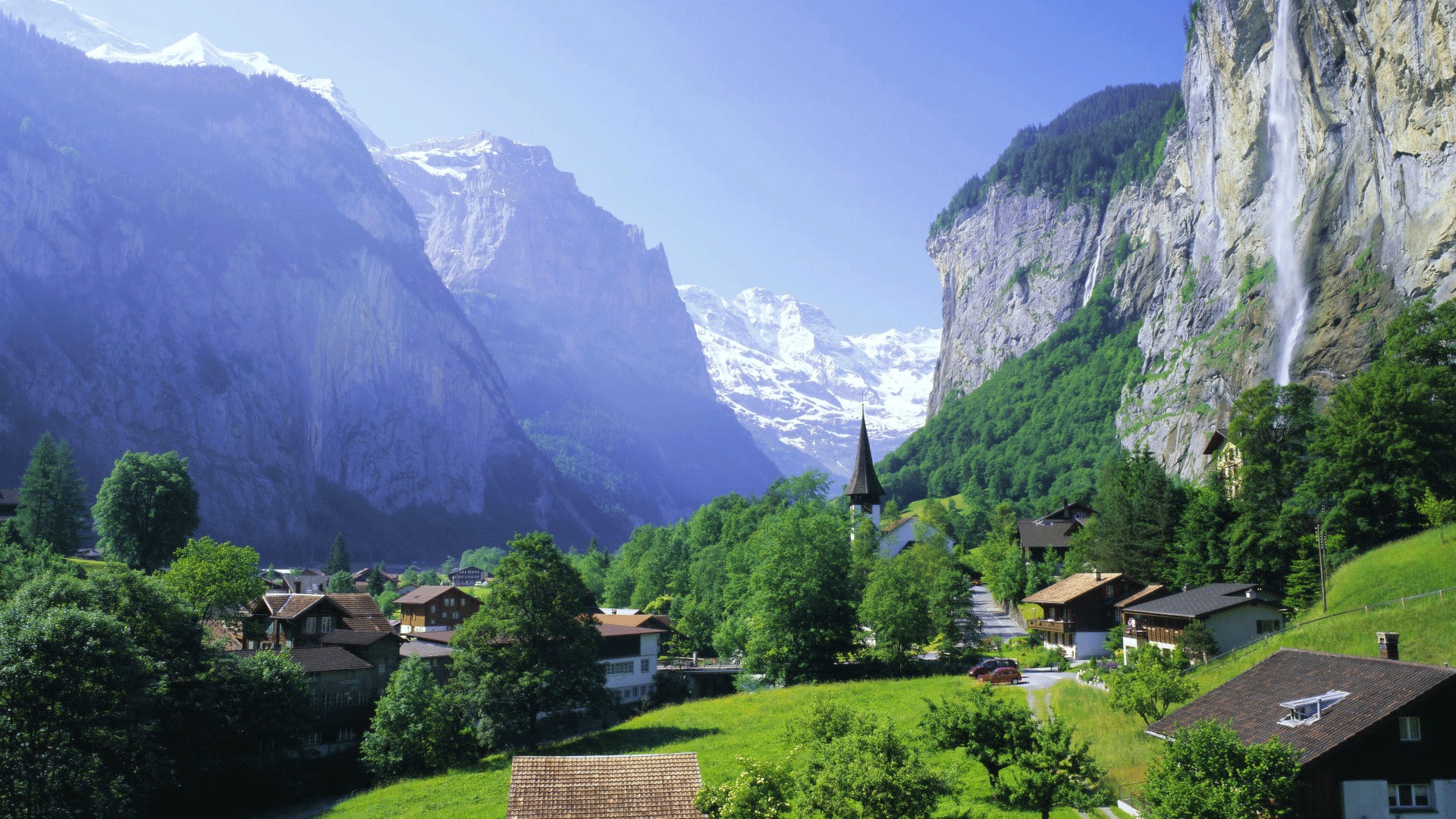 Swiss Alps HD Wallpaper