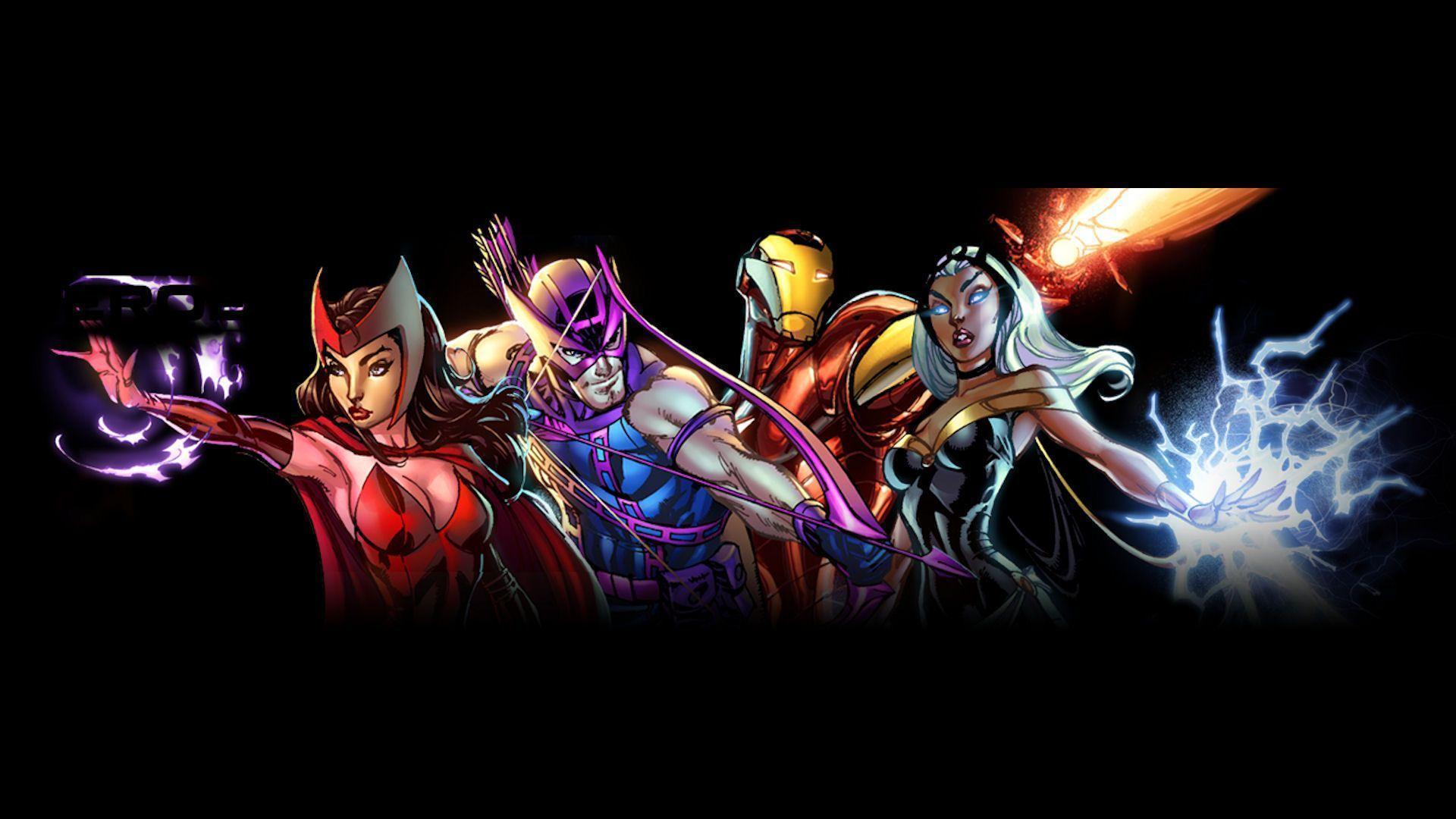 Gallery For gt Marvel Heroes Game Wallpaper
