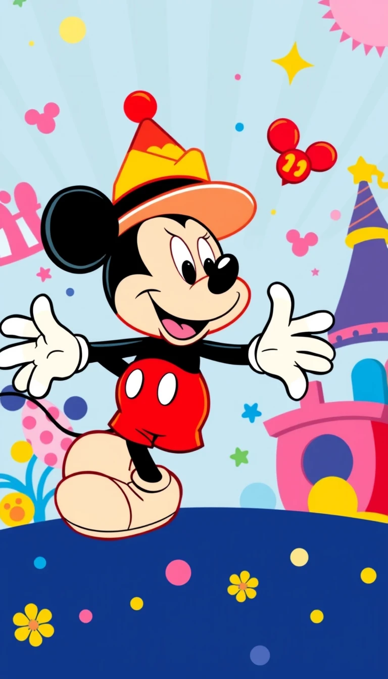Mickey Mouse Phone Wallpaper