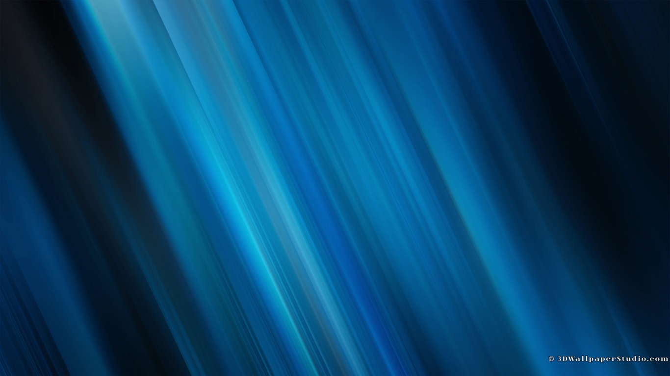 Cool blue light wallpaper in 1366x768 screen resolution