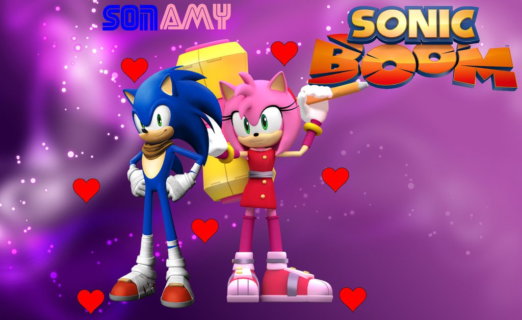 Sonic Boom Sonamy Wallpaper Request By Knuxy7789
