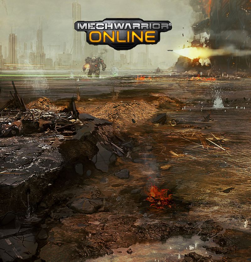 Mechwarrior Online Concept Art Blank Background By Raysss On