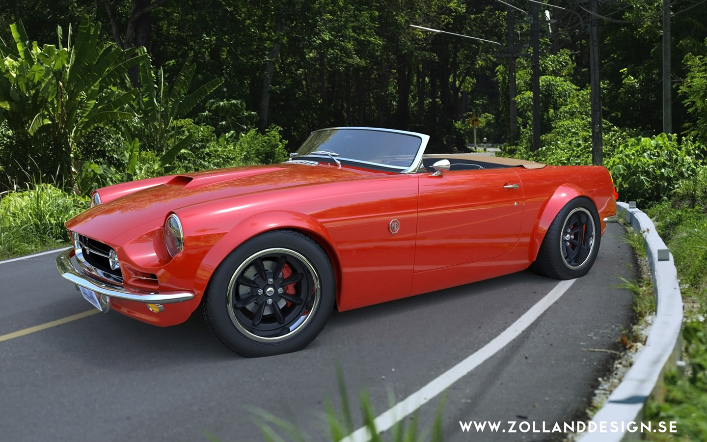 Zolland Design Mg Mgb Static Wallpaper
