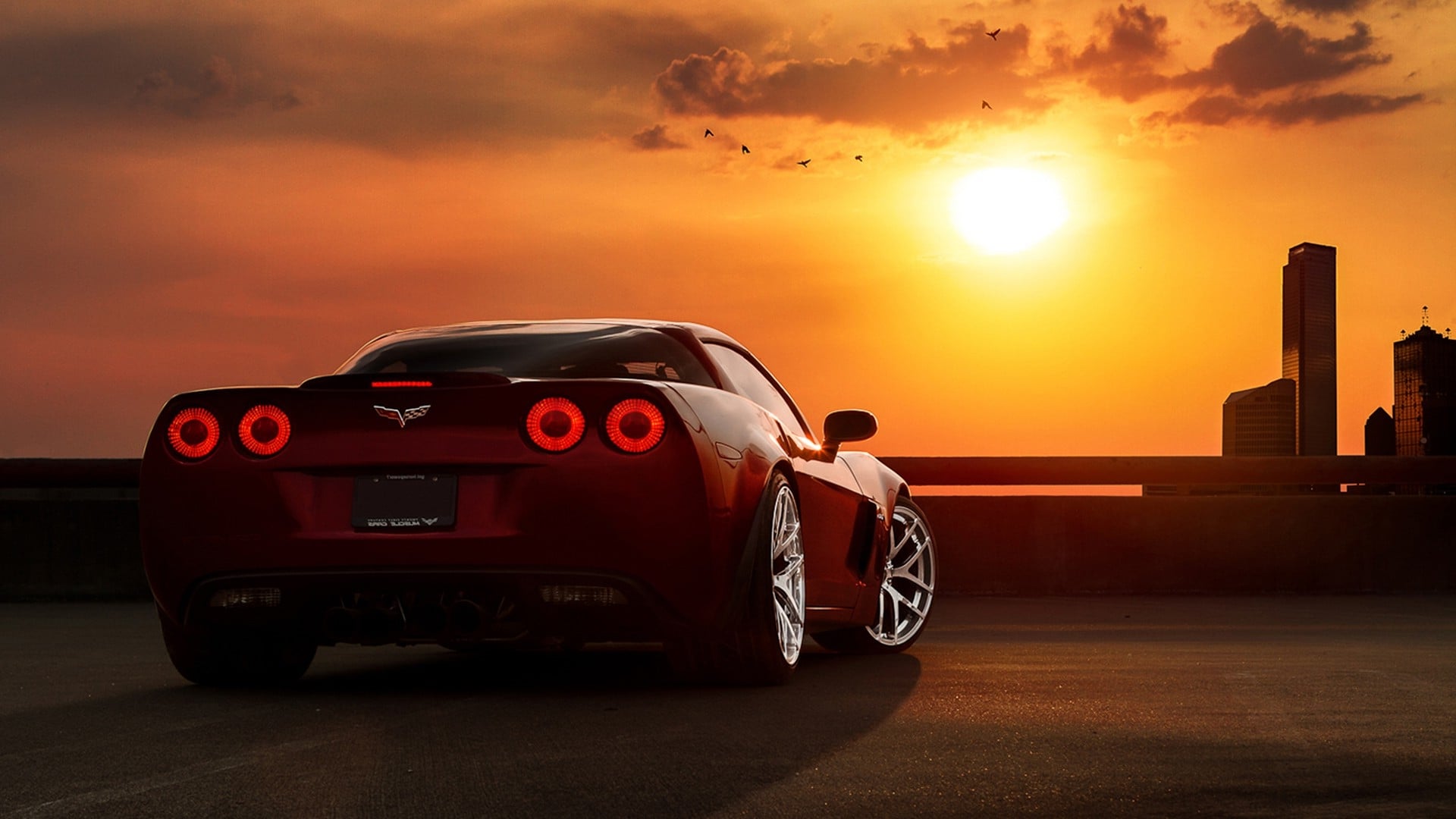 HD Corvette Background