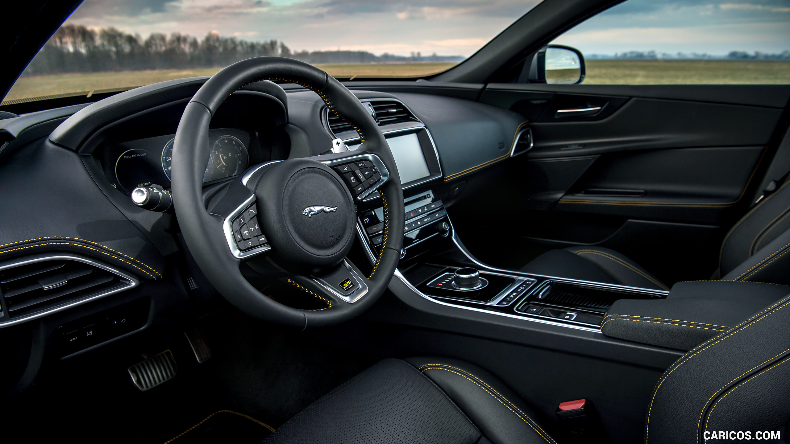 Jaguar Xe Sport Interior HD Wallpaper