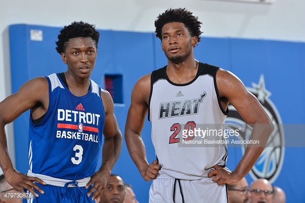 Justise Winslow Vs Stanley Johnson Duel In Orlando