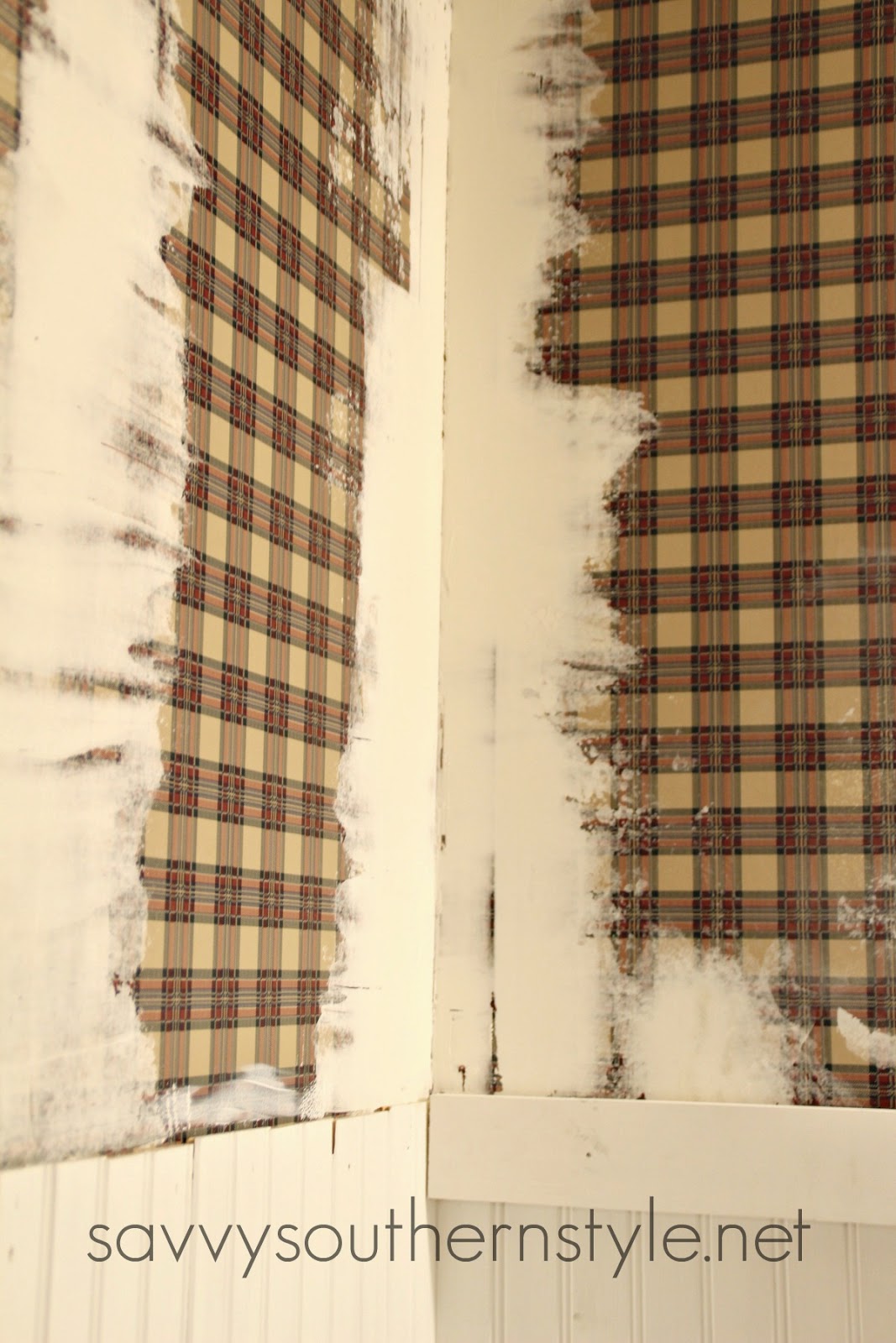 Free download Savvy Southern Style How To Paint Over Wallpaper [1600x1066] for your Desktop