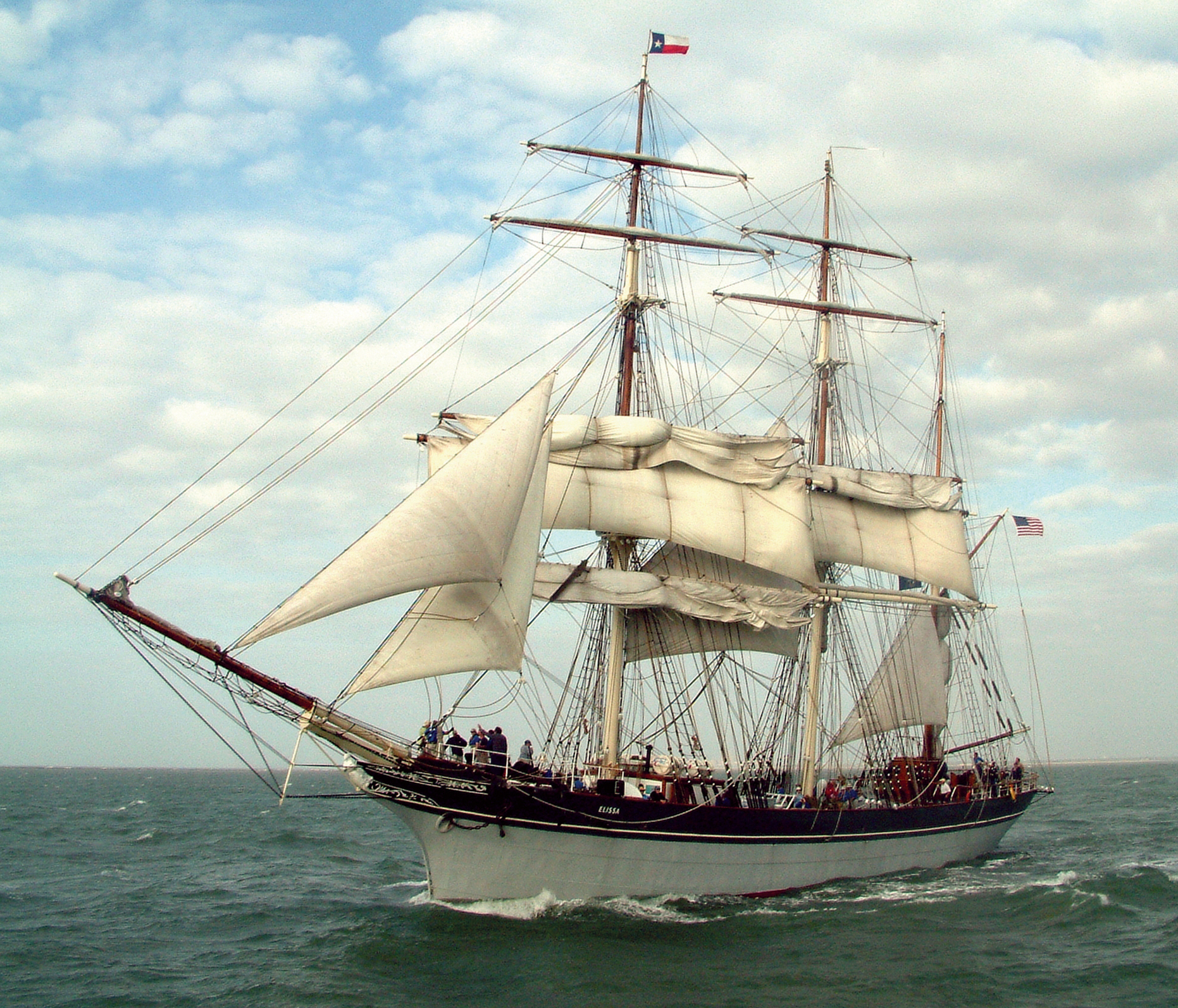 Galvestons tall ship Elissa no longer seaworthycorrosion issue
