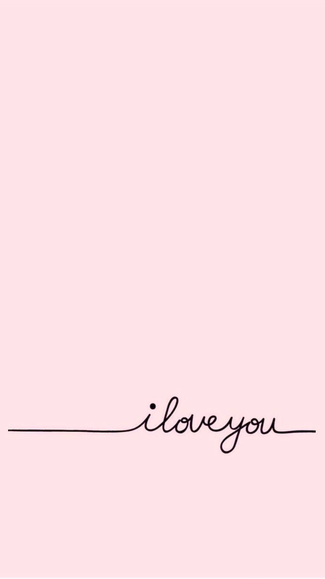 I Love You Background Wallpaper