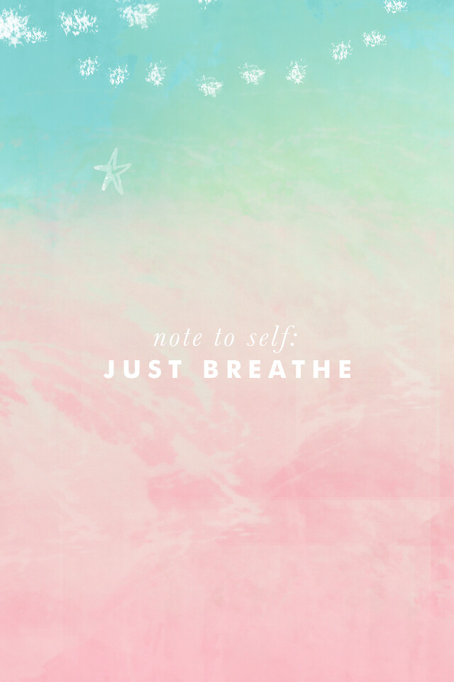 Just Breathe Wallpaper iPhone Beautiful Revelry Flickr