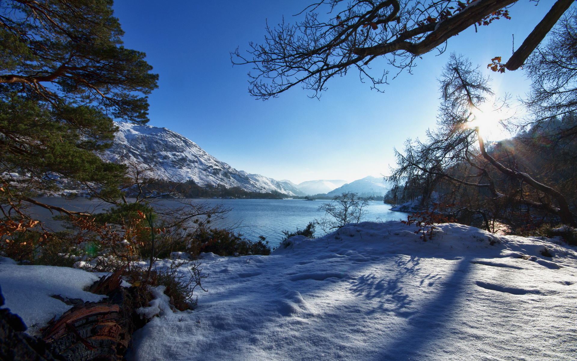 Winter Landscape Wallpaper And Image