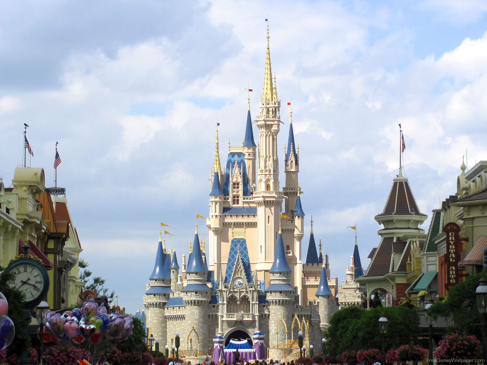 Disney Wallpaper Cinderella Castle
