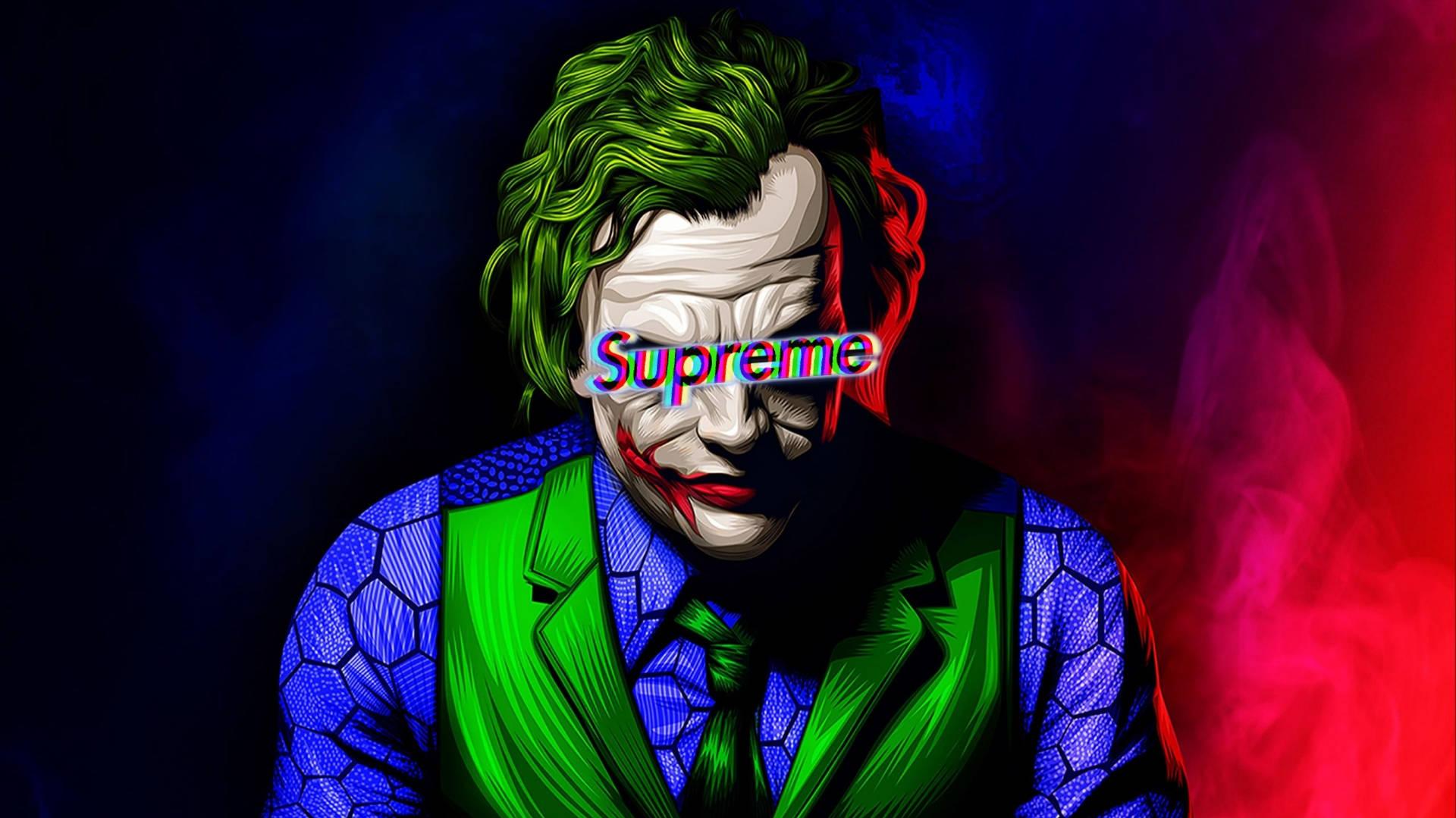 Cool Supreme Joker Wallpaper