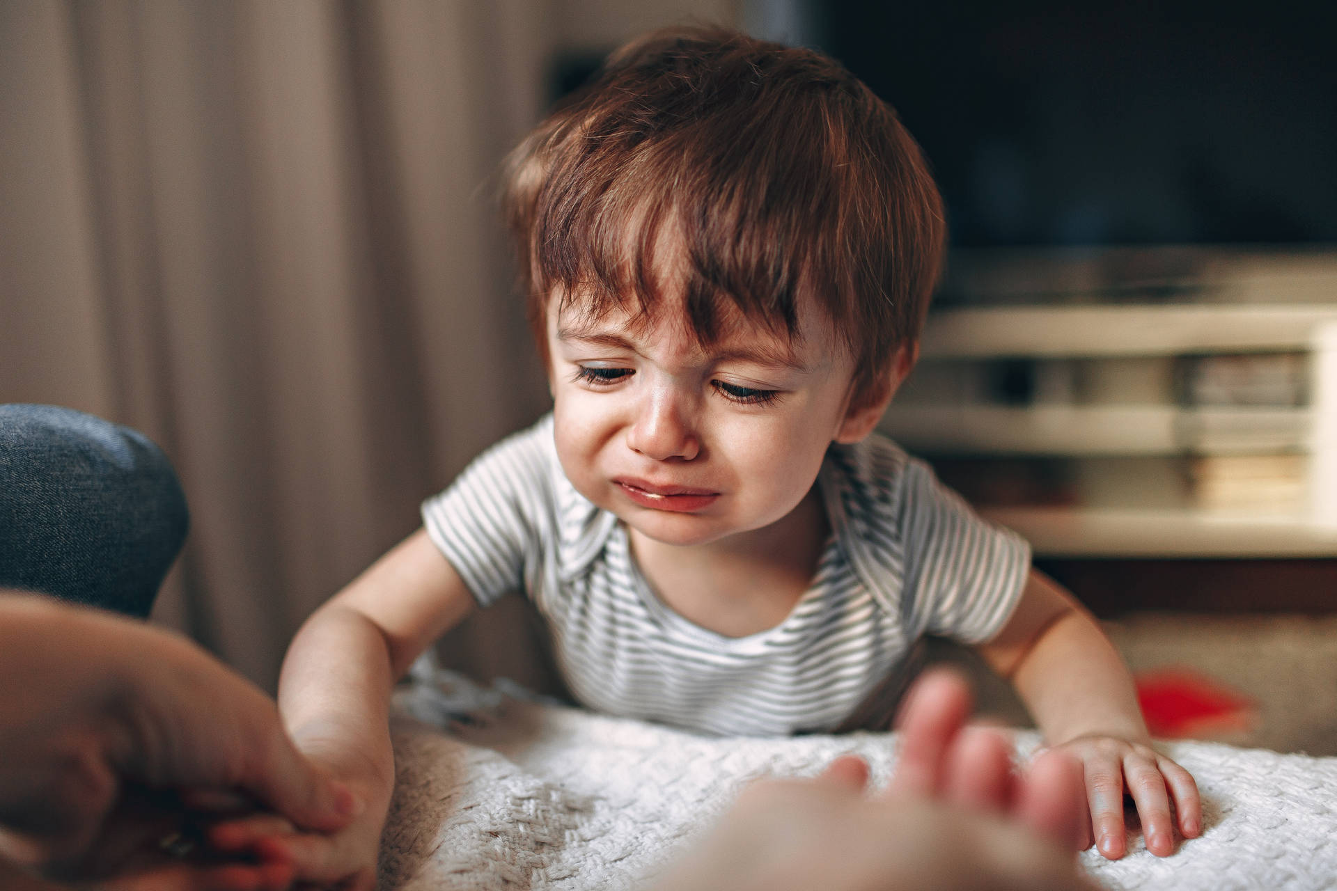 Crying Sad Boy Wallpaper