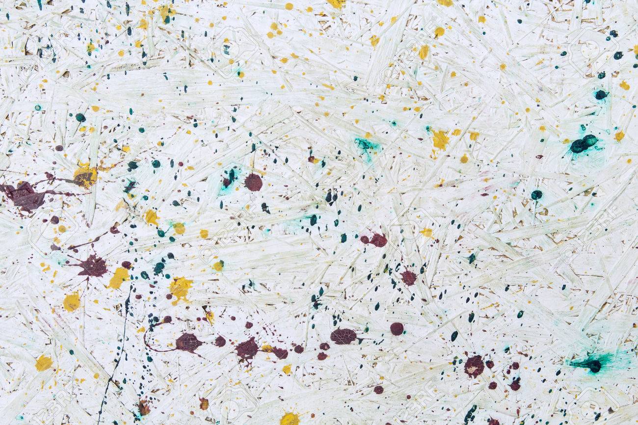 Background In Jackson S Pollock Style Old Paint On The Wall