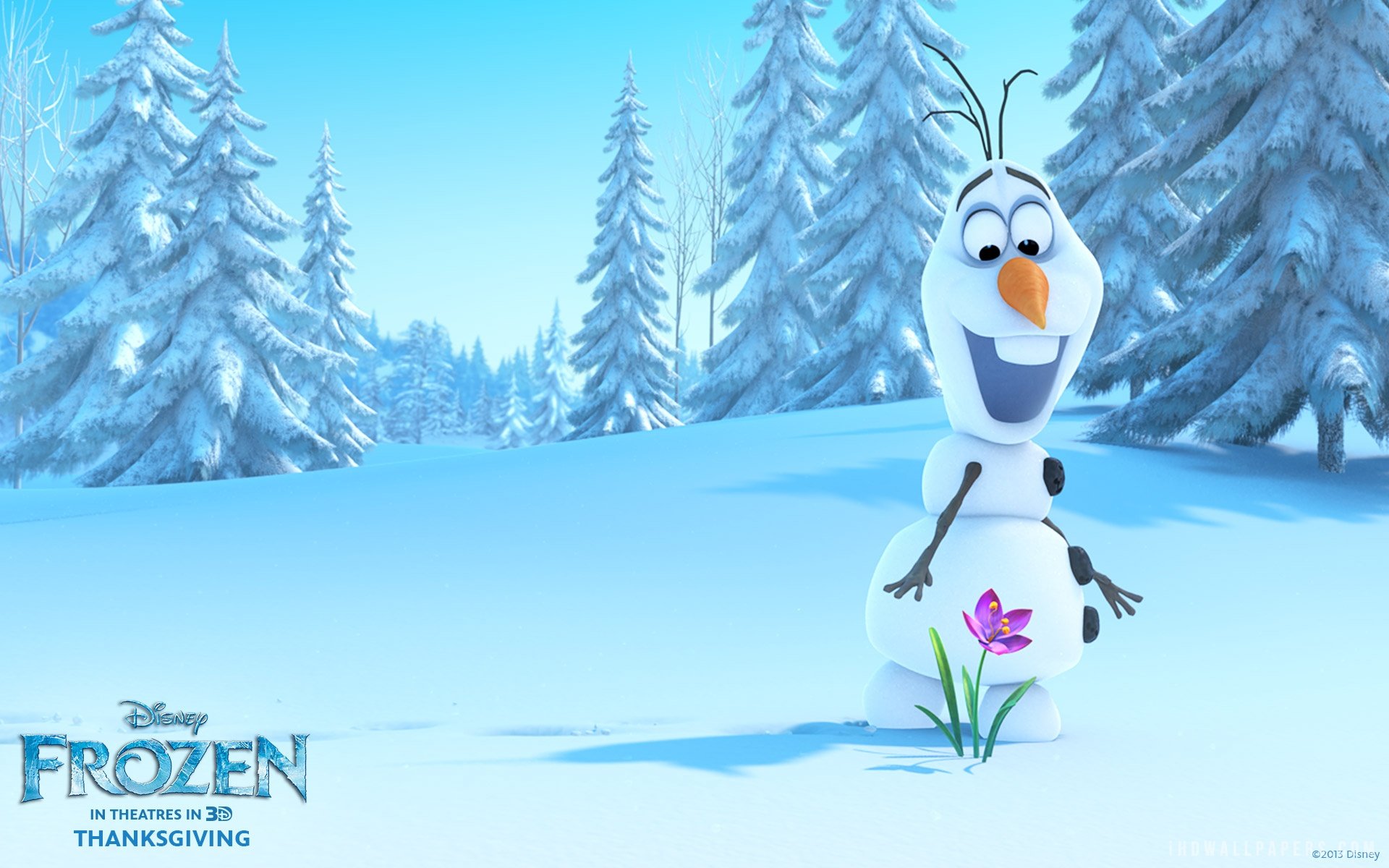 Olaf in Frozen HD Wallpaper   iHD Wallpapers