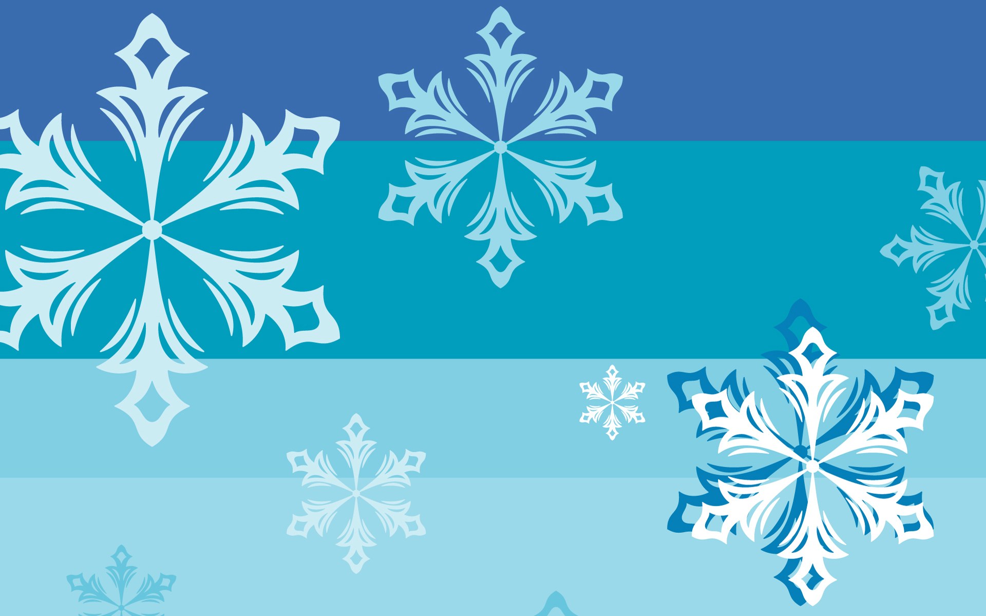 Winter Vector Background Wallpaper Cartoon Blue