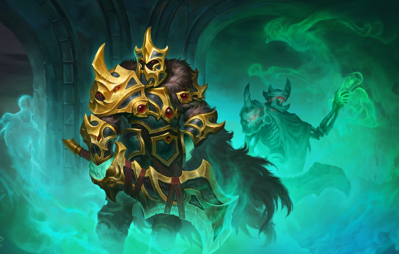 Wallpaper Sword Armor Perfume Art Skeleton Ghosts King Dota