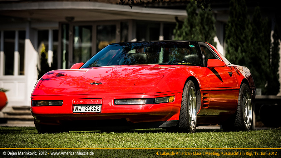 Red Corvette C4 By Americanmuscle